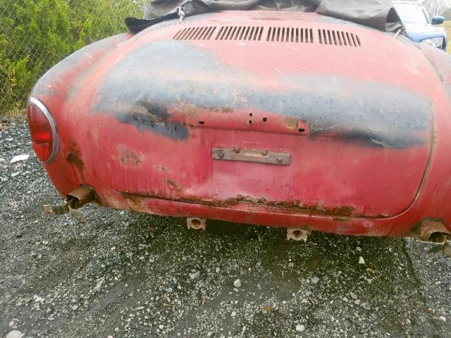 147453025 - 1967 VOLKSWAGEN KARMANN GH RED photo 9