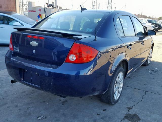 1G1AD5F58A7221811 - 2010 CHEVROLET COBALT 1LT BLUE photo 4