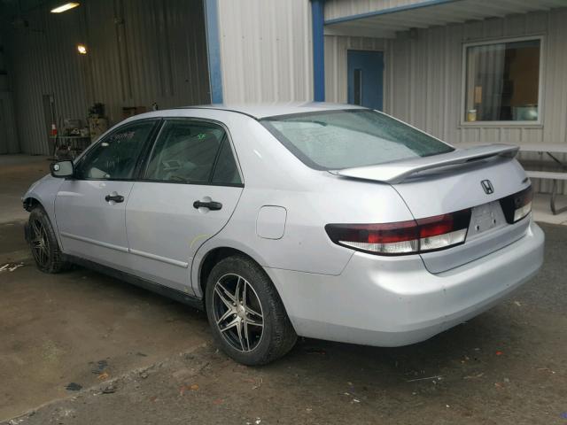 1HGCM56194A104678 - 2004 HONDA ACCORD DX SILVER photo 3