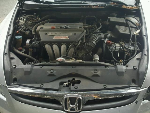 1HGCM56194A104678 - 2004 HONDA ACCORD DX SILVER photo 7