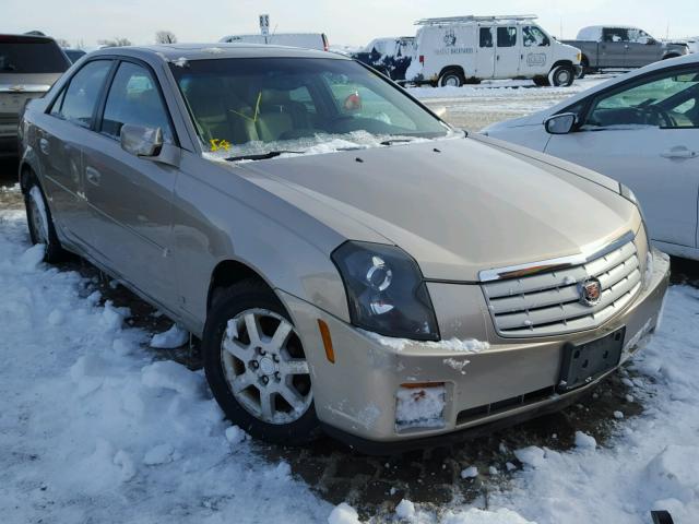 1G6DP577860162337 - 2006 CADILLAC CTS HI FEA GOLD photo 1