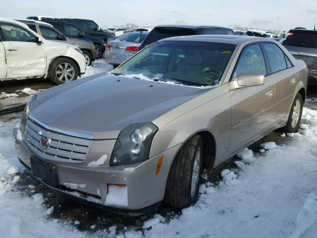 1G6DP577860162337 - 2006 CADILLAC CTS HI FEA GOLD photo 2