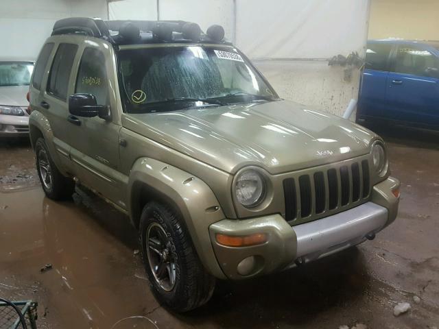 1J4GL38K63W648354 - 2003 JEEP LIBERTY RE GREEN photo 1