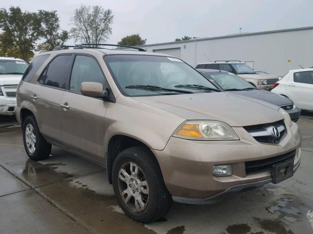 2HNYD18984H532625 - 2004 ACURA MDX TOURIN GOLD photo 1