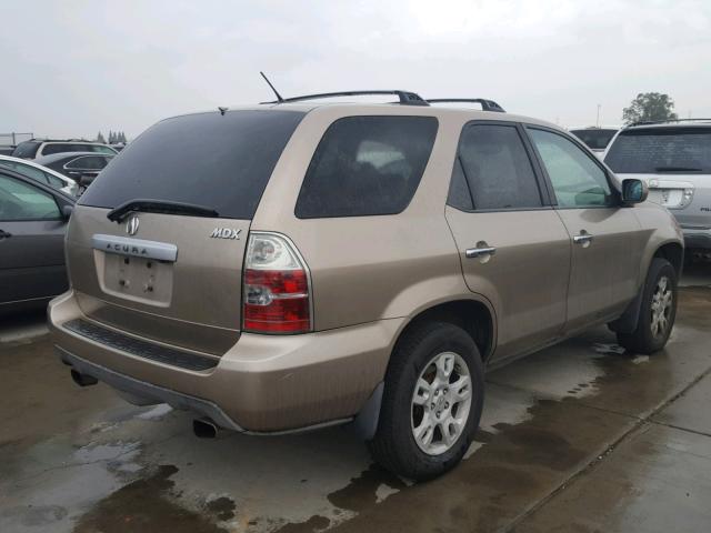 2HNYD18984H532625 - 2004 ACURA MDX TOURIN GOLD photo 4