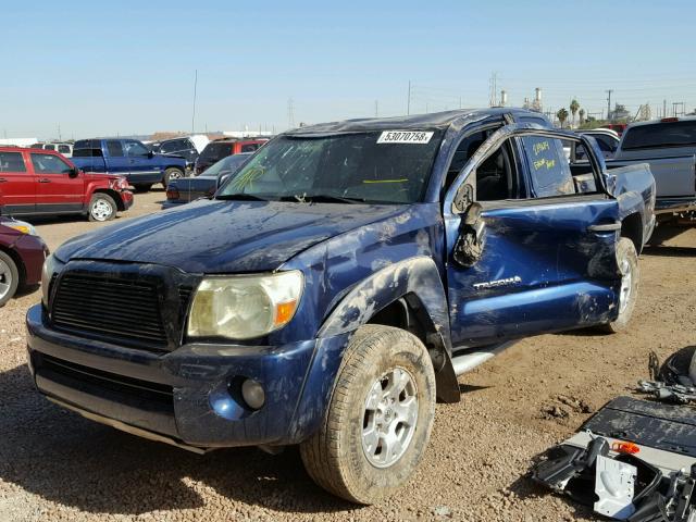 5TETU62N25Z132066 - 2005 TOYOTA TACOMA PRE BLUE photo 2