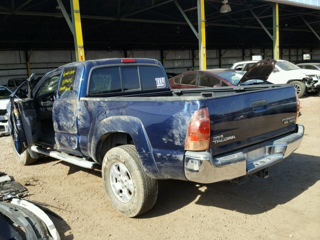 5TETU62N25Z132066 - 2005 TOYOTA TACOMA PRE BLUE photo 3