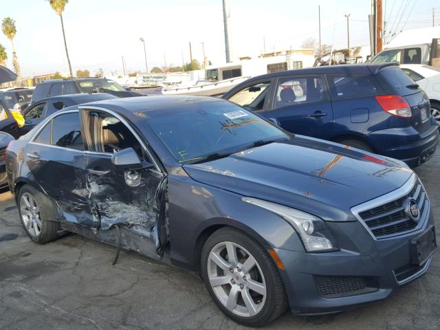 1G6AA5RA9D0123265 - 2013 CADILLAC ATS GRAY photo 1