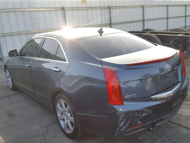 1G6AA5RA9D0123265 - 2013 CADILLAC ATS GRAY photo 3