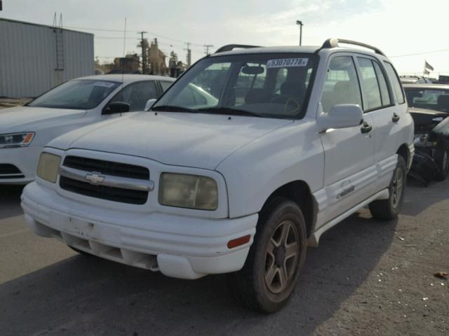 2CNBE634036907740 - 2003 CHEVROLET TRACKER LT WHITE photo 2