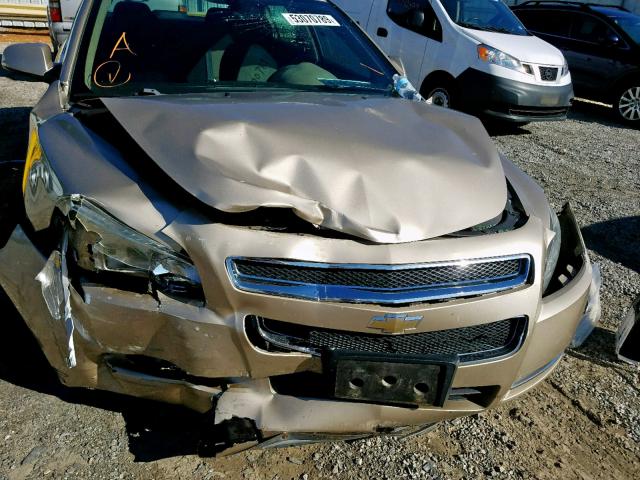1G1ZH57B28F250233 - 2008 CHEVROLET MALIBU 1LT 棕色 照片 9