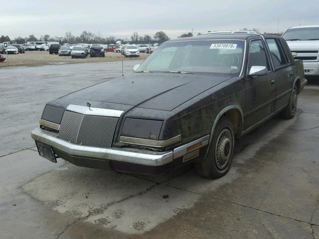 1C3XV56L6ND856535 - 1992 CHRYSLER IMPERIAL BURGUNDY photo 2