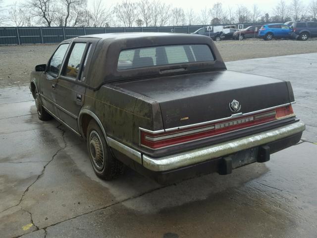 1C3XV56L6ND856535 - 1992 CHRYSLER IMPERIAL BURGUNDY photo 3