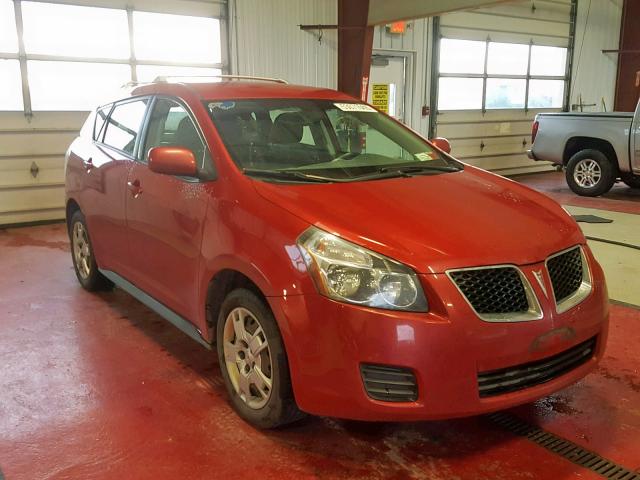 5Y2SM67079Z464501 - 2009 PONTIAC VIBE RED photo 1