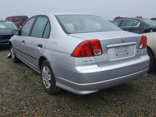 2HGES16384H620234 - 2004 HONDA CIVIC DX V SILVER photo 3