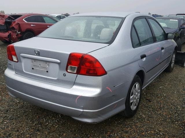 2HGES16384H620234 - 2004 HONDA CIVIC DX V SILVER photo 4