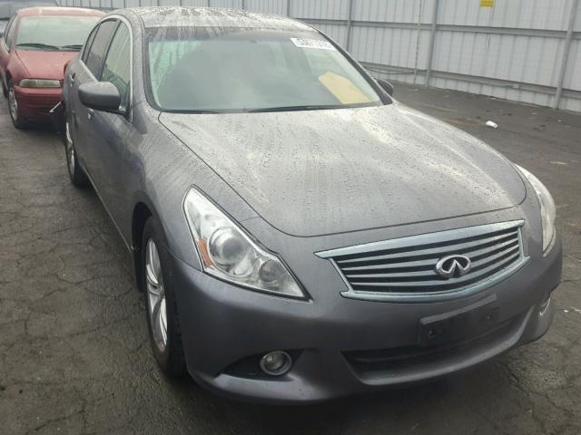 JN1CV6APXDM713020 - 2013 INFINITI G37 BASE SILVER photo 1