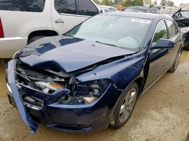 1G1ZC5EBXA4119747 - 2010 CHEVROLET MALIBU 1LT 蓝色 照片 2