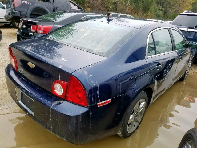 1G1ZC5EBXA4119747 - 2010 CHEVROLET MALIBU 1LT 蓝色 照片 4