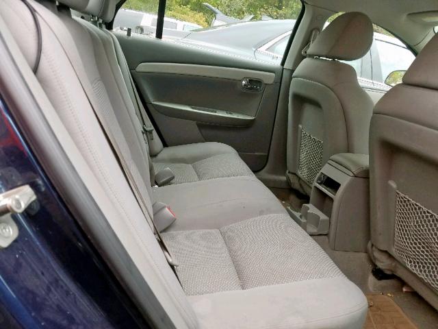 1G1ZC5EBXA4119747 - 2010 CHEVROLET MALIBU 1LT 蓝色 照片 6