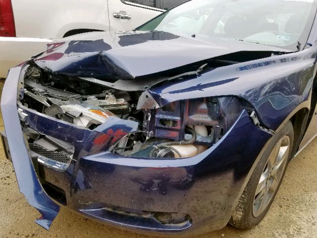 1G1ZC5EBXA4119747 - 2010 CHEVROLET MALIBU 1LT 蓝色 照片 9