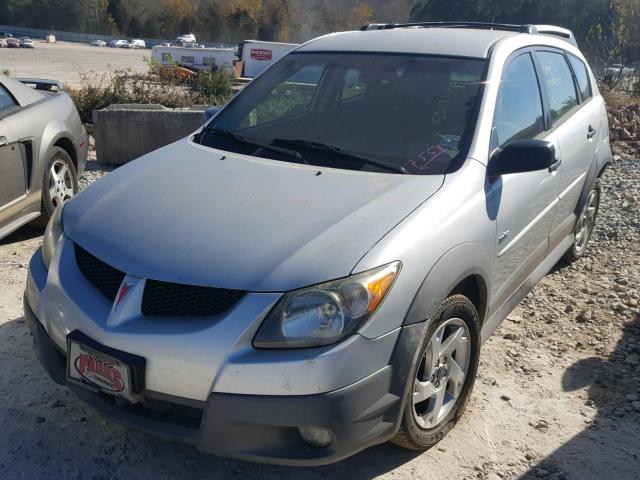 5Y2SL62834Z467551 - 2004 PONTIAC VIBE SILVER photo 2