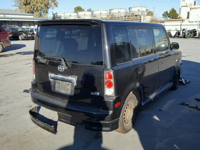 JTLKT324950184447 - 2005 TOYOTA SCION XB Қара фото 4