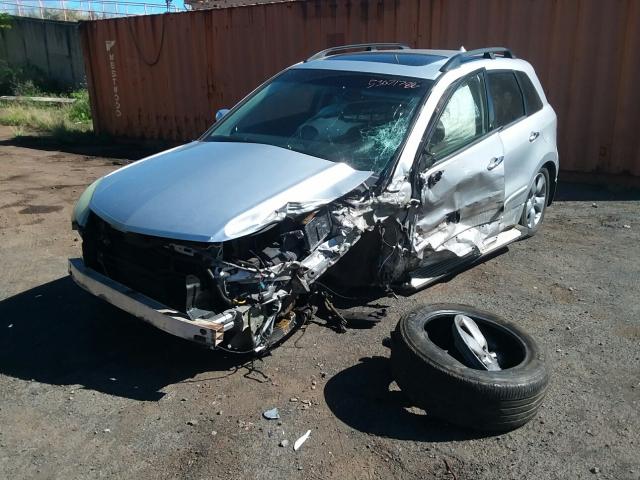 5J8TB18267A005339 - 2007 ACURA RDX SILVER photo 2