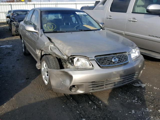 3N1CB51A73L558501 - 2003 NISSAN SENTRA GXE GRAY photo 1