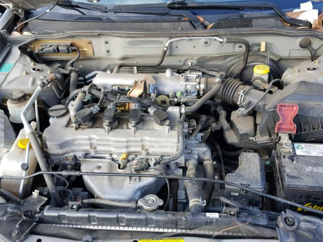 3N1CB51A73L558501 - 2003 NISSAN SENTRA GXE GRAY photo 7