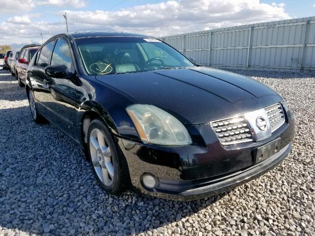 1N4BA41EX4C867861 - 2004 NISSAN MAXIMA SE BLACK photo 1