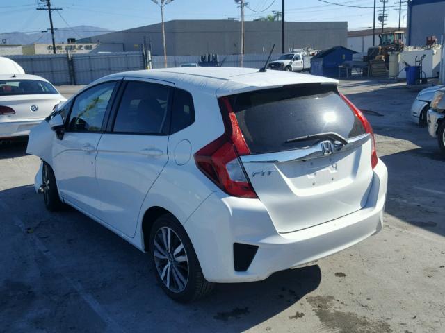 3HGGK5H75HM711775 - 2017 HONDA FIT EX WHITE photo 3