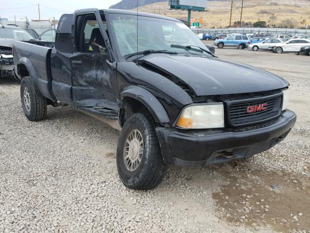 1GTCT19W118232515 - 2001 GMC SONOMA BLACK photo 1