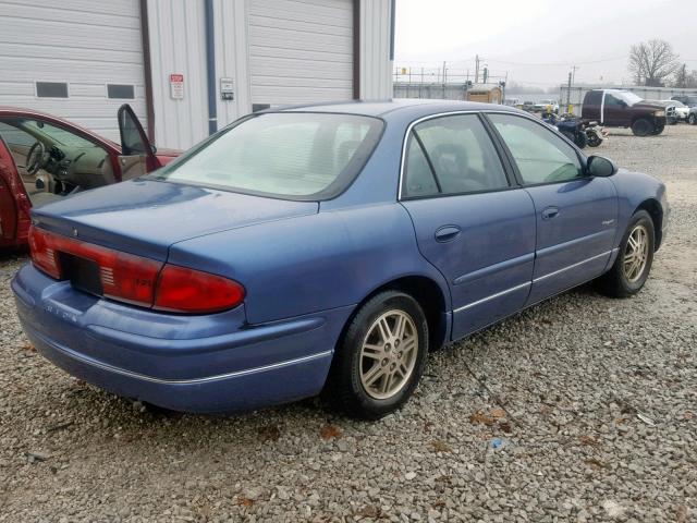 2G4WB52K1X1545876 - 1999 BUICK REGAL LS BLUE photo 4