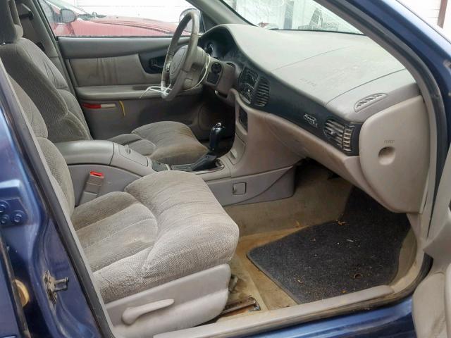 2G4WB52K1X1545876 - 1999 BUICK REGAL LS BLUE photo 5