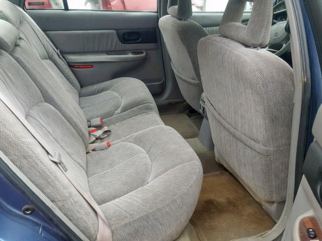 2G4WB52K1X1545876 - 1999 BUICK REGAL LS BLUE photo 6