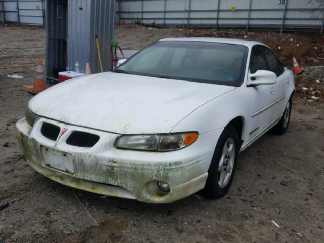 1G2WK52J61F112389 - 2001 PONTIAC GRAND PRIX WHITE photo 2