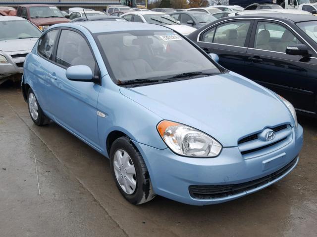 KMHCM3AC3AU159256 - 2010 HYUNDAI ACCENT BLU BLUE photo 1