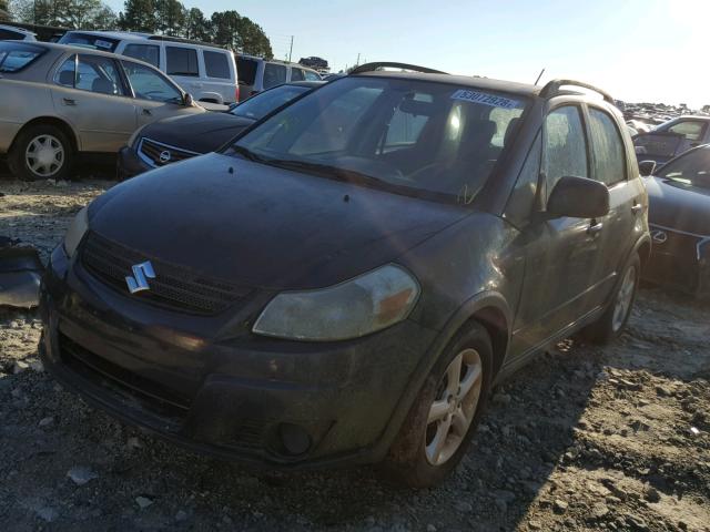 JS2YB413375109357 - 2007 SUZUKI SX4 BLACK photo 2