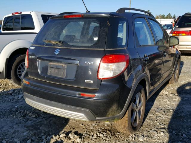 JS2YB413375109357 - 2007 SUZUKI SX4 BLACK photo 4