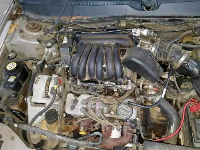 1FAFP55212G264308 - 2002 FORD TAURUS SES BROWN photo 7