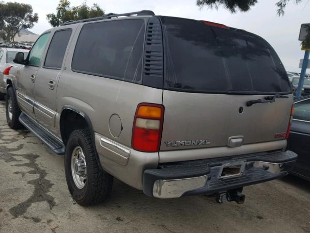 3GKGK26G62G250919 - 2002 GMC YUKON XL K GOLD photo 3