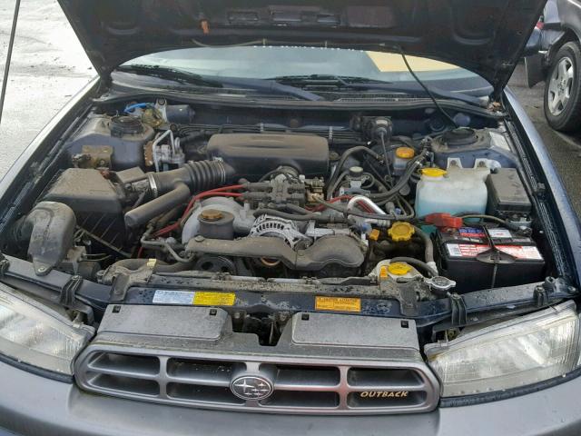 4S3BG6859X7659803 - 1999 SUBARU LEGACY OUT BLUE photo 7