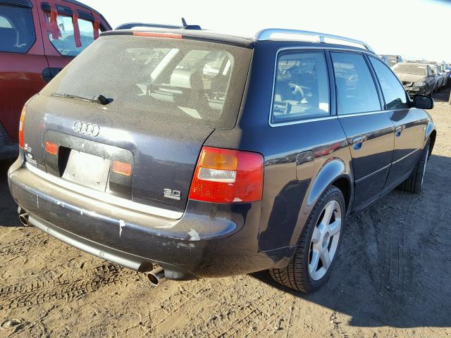 WAUVT64B34N104385 - 2004 AUDI A6 3.0 AVA BLUE photo 4