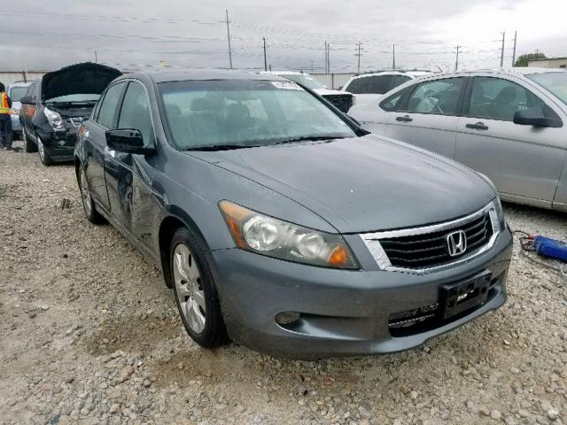 1HGCP36848A079980 - 2008 HONDA ACCORD EXL GRAY photo 1