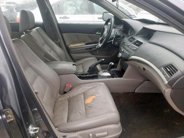 1HGCP36848A079980 - 2008 HONDA ACCORD EXL GRAY photo 5