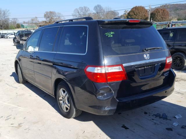 5FNRL38805B127575 - 2005 HONDA ODYSSEY TO BLACK photo 3