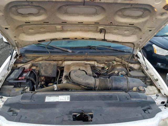 1FTFF2766VKD09224 - 1997 FORD F250 WHITE photo 7