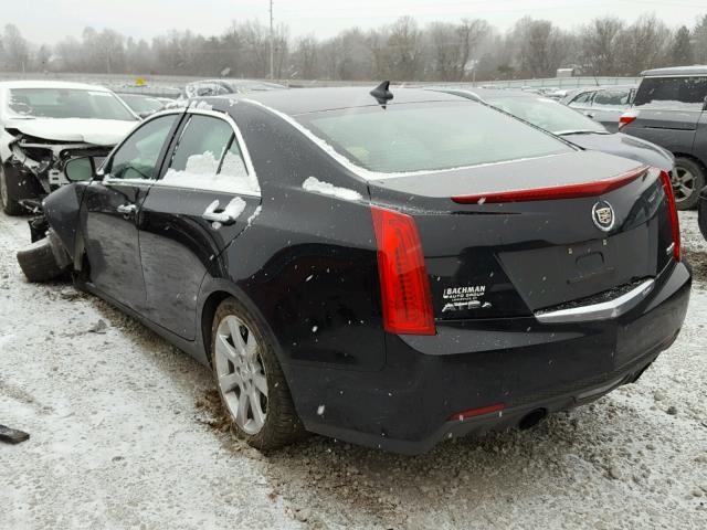 1G6AG5RX2D0177932 - 2013 CADILLAC ATS BLACK photo 3