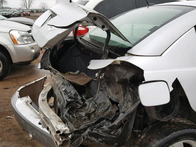 1G8AJ58F27Z140252 - 2007 SATURN ION LEVEL SILVER photo 9